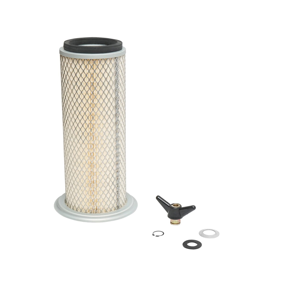 Filtru aer exterior diametru exterior fi 138/185mm, interior fi 72mm, inaltime 350mm pentru Fiat, New Holland OEM 1930536